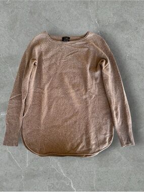 Halogen Cashmere Wool Long Sleeve Sweater